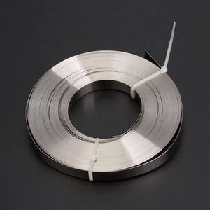 0.5MM x 12MM x 30 Meters Metal Stainless Straps Steel Strapping Binding Packing Installation Strap