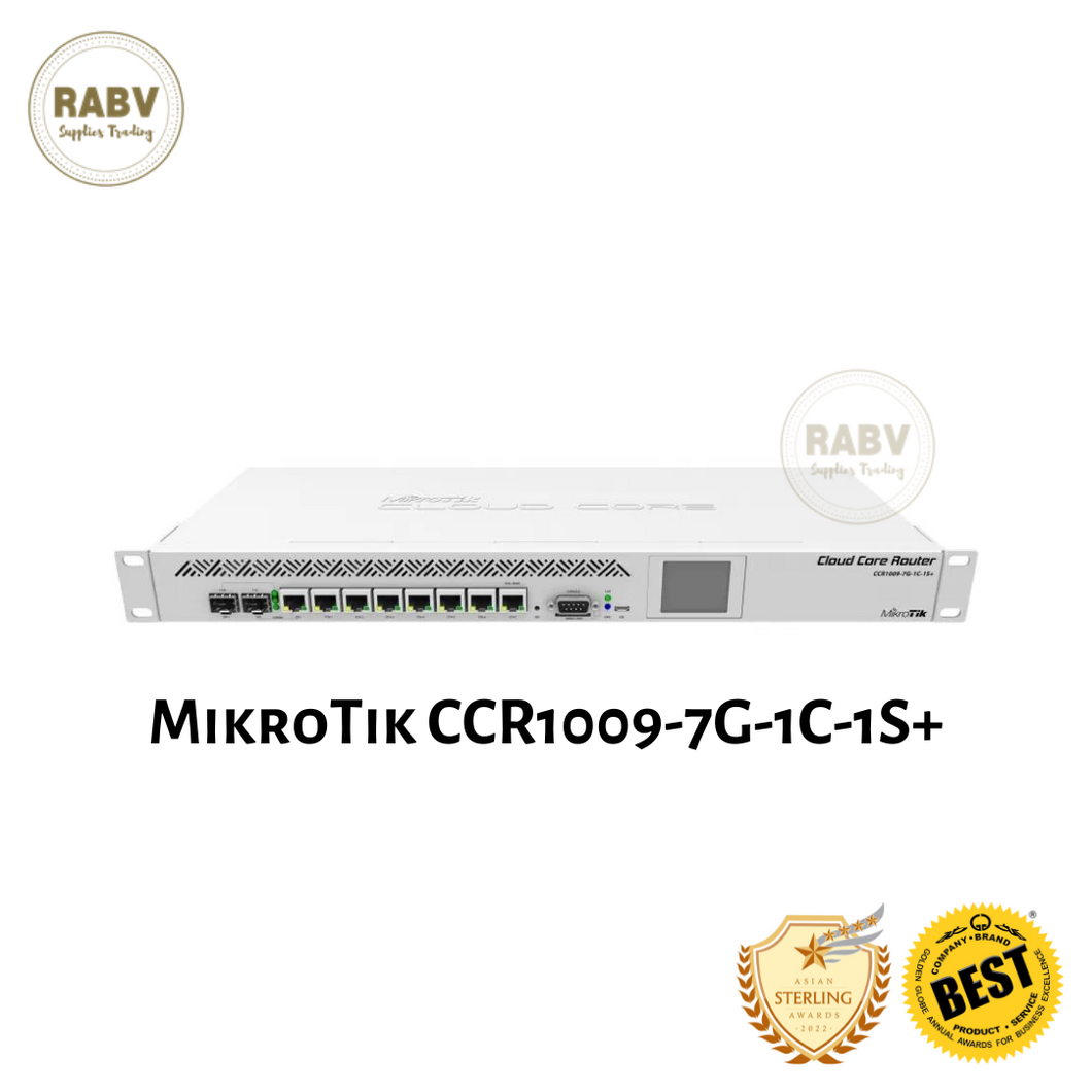 MikroTik CCR1009-7G-1C-1S+
