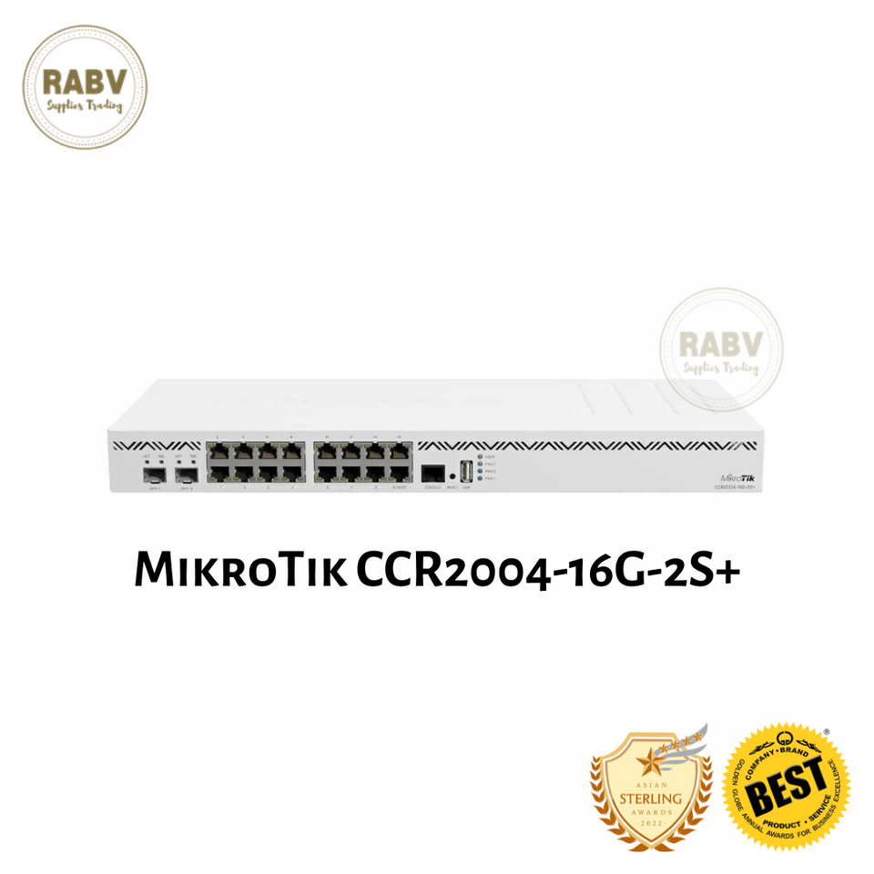 MikroTik CCR2004-16G-2S+