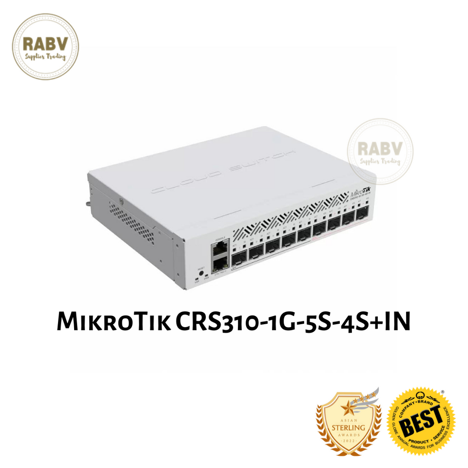 MikroTik CRS310-1G-5S-4S+IN