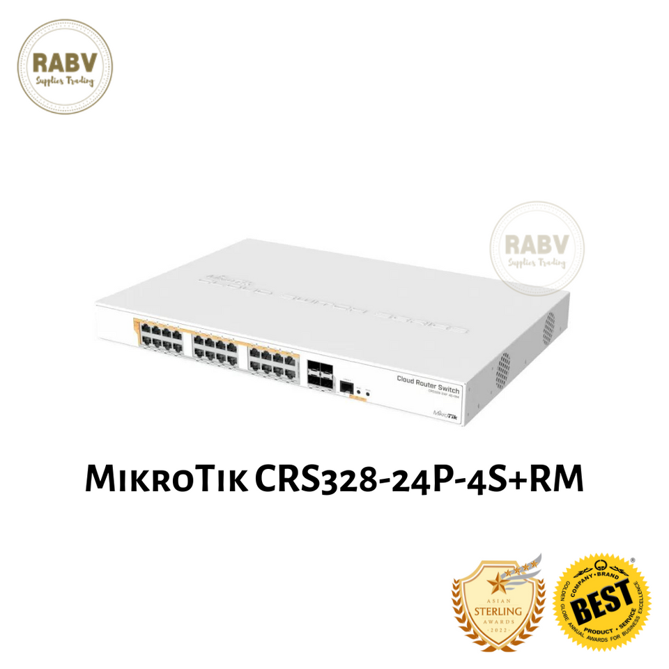 MikroTik CRS328-24P-4S+RM