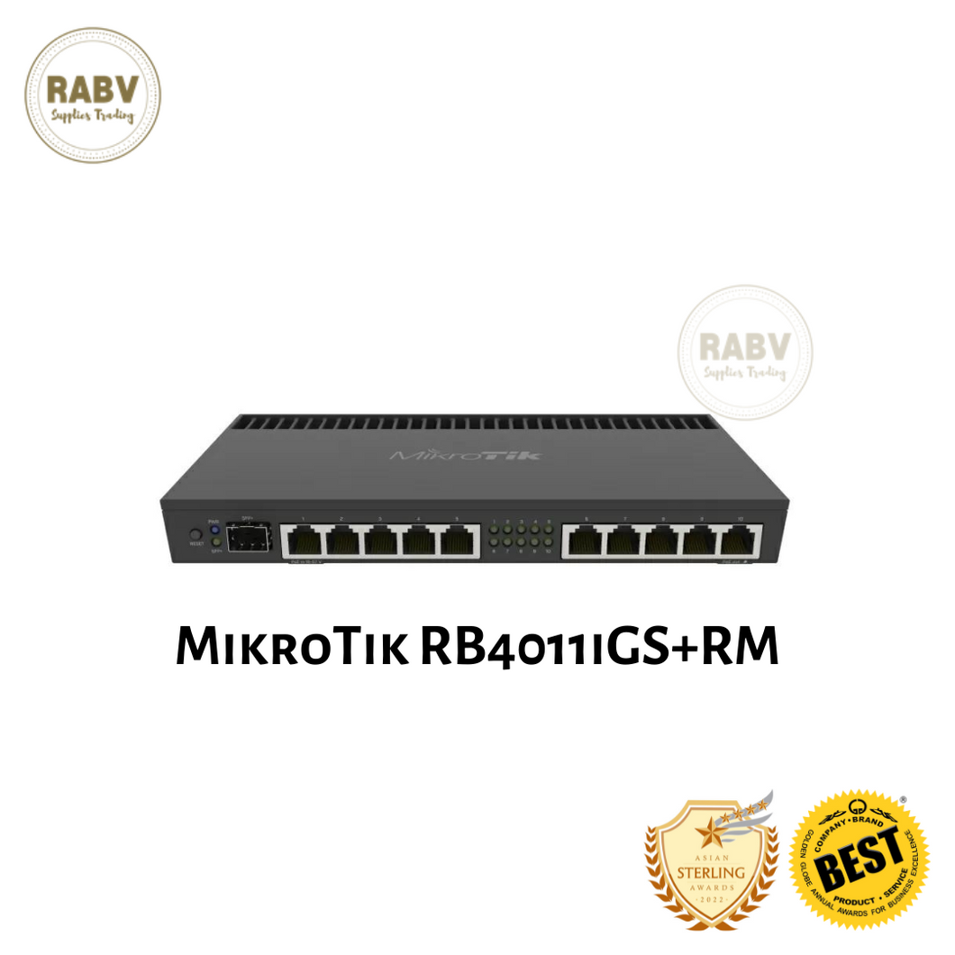 MikroTik RB4011iGS+RM